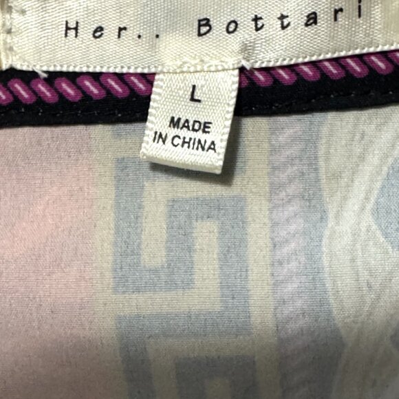 Women Multi Color Shirt Dress Size L - Picture 3 of 6